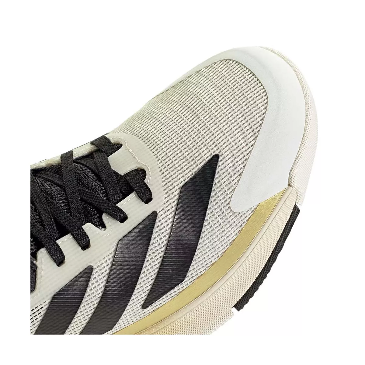 Adidas Crazyquick Boost Padelschuhe Wei&szlig; / Schwarz / Gold