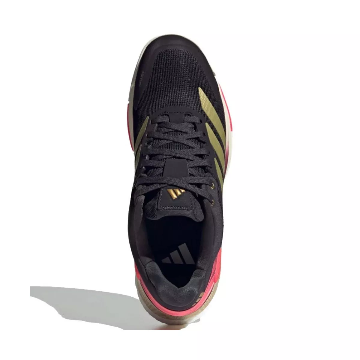 Adidas Crazyquick Boost Padelschuhe Schwarz / Gold / Rosa