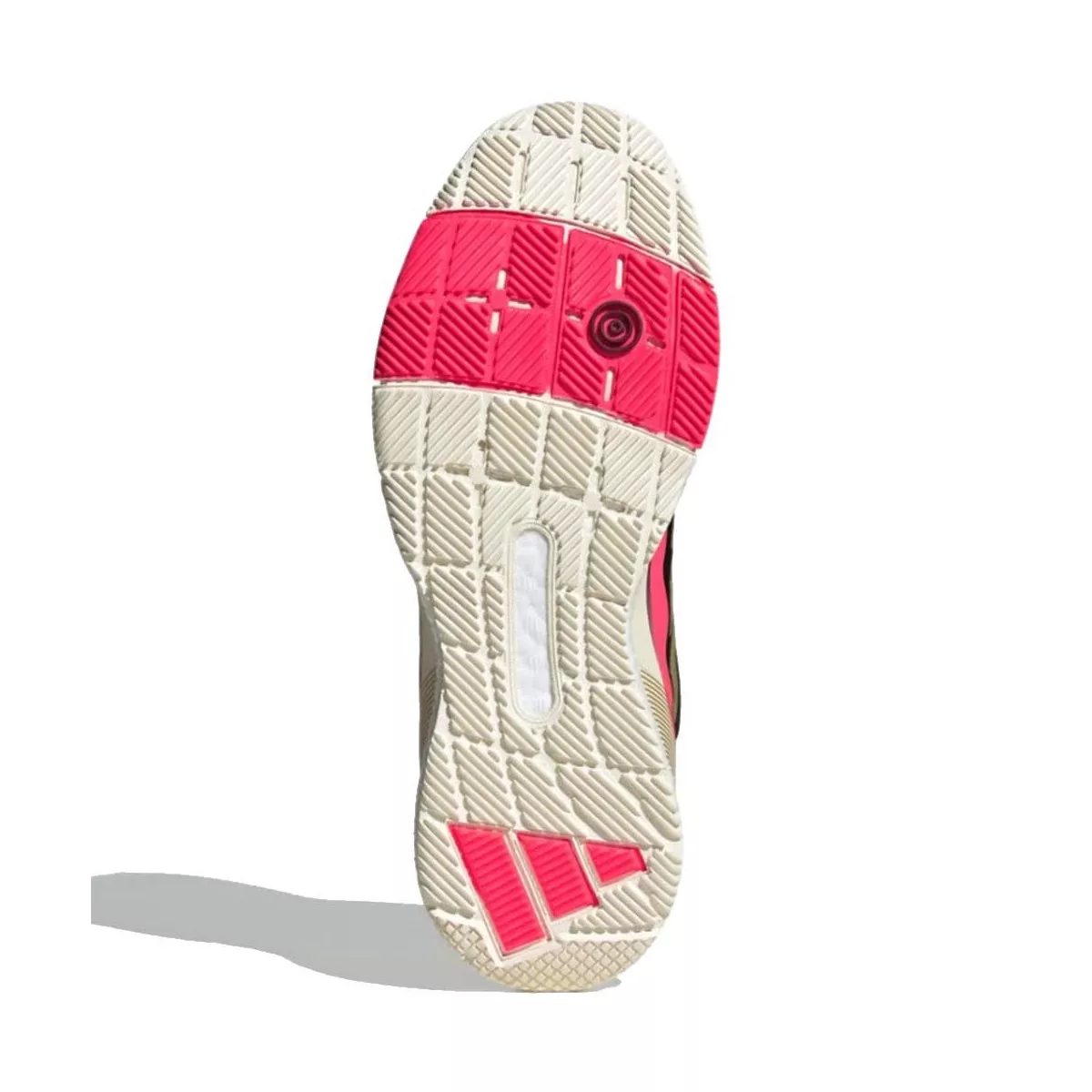 Adidas Crazyquick Boost Padelschuhe Schwarz / Gold / Rosa