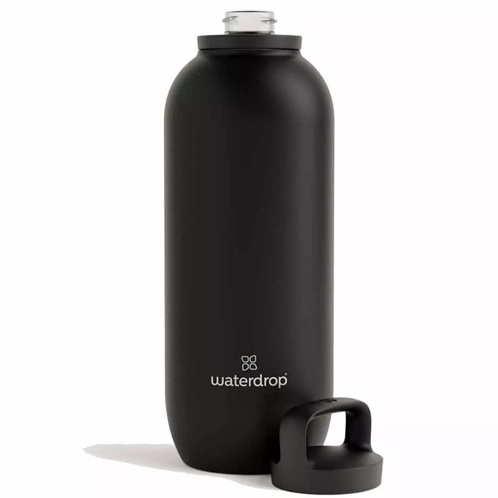 Waterdrop Thermo-Trinkflasche 1,4 l Schwarz