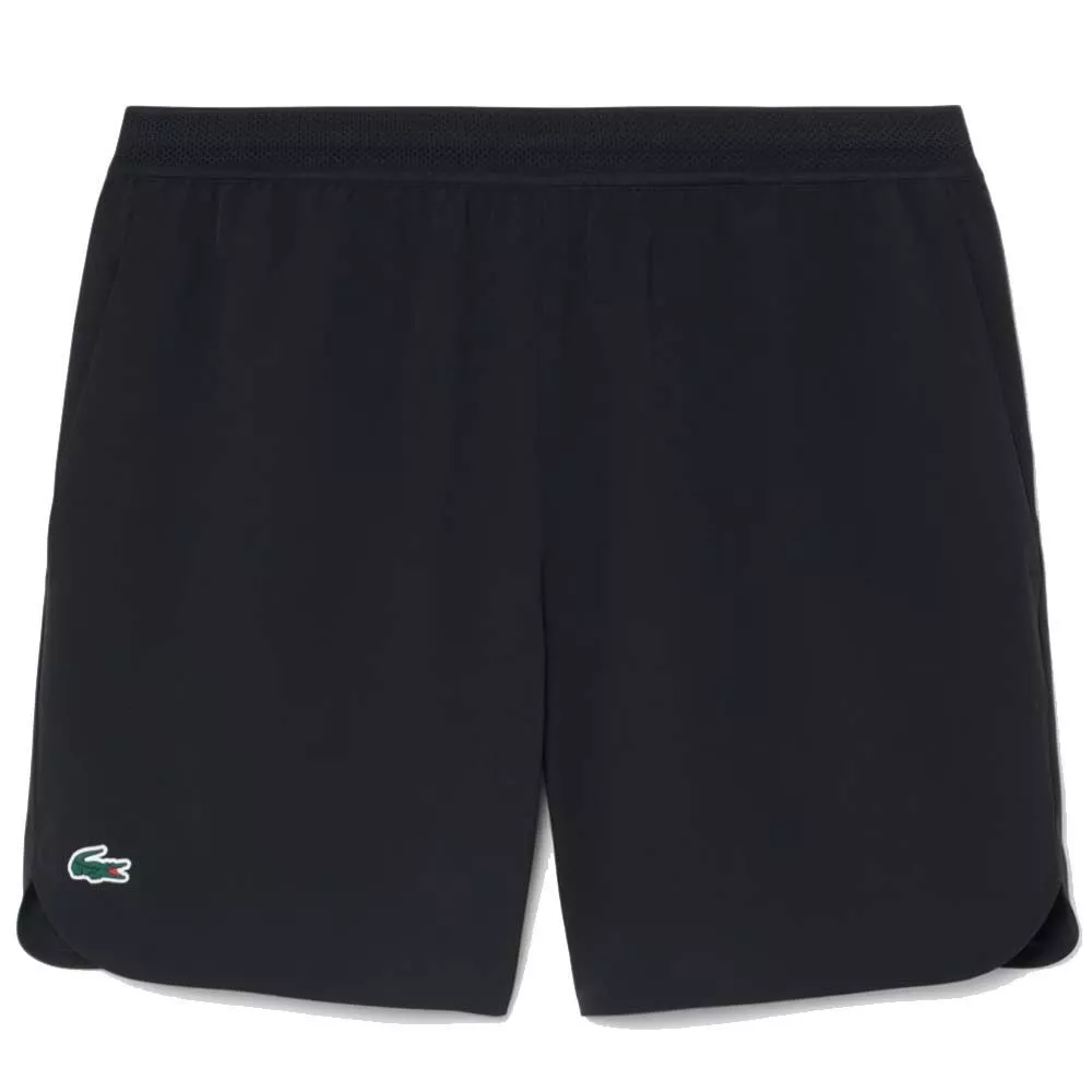 Lacoste Tennis x Novak Djokovic On Court Shorts Schwarz