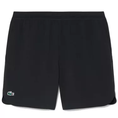 Lacoste Tennis x Novak Djokovic On Court Shorts Schwarz