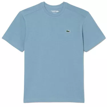 Lacoste Sport Ultra Dry Baumwoll-T-Shirt Blau