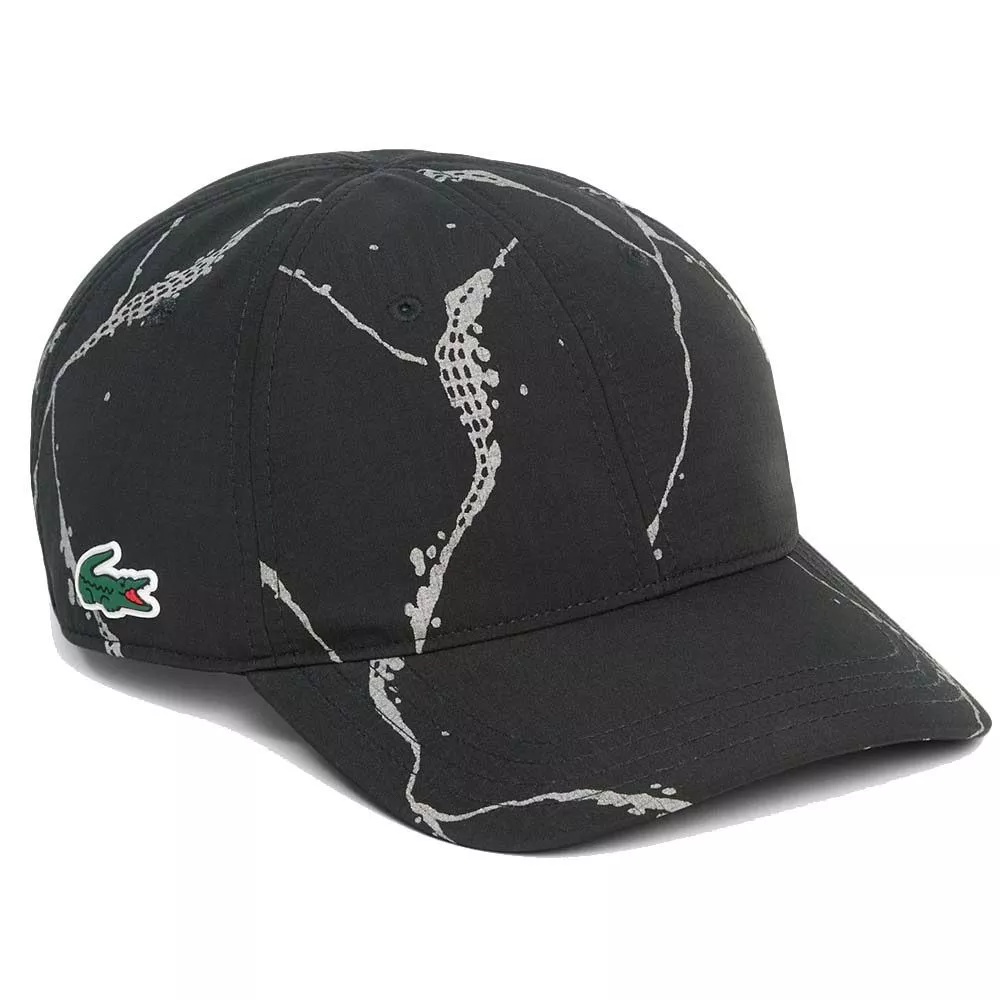 Lacoste Tennis Reflektierende Cap Schwarz