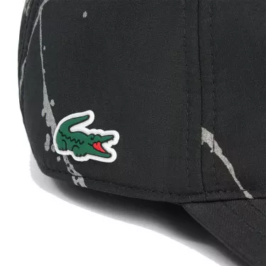 Lacoste Tennis Reflektierende Cap Schwarz