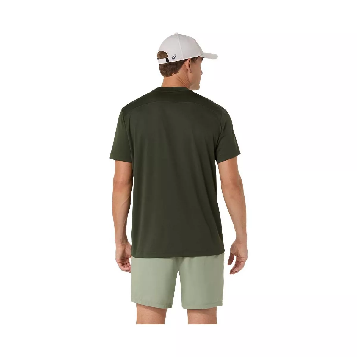 Asics Court SS T-Shirt Khakigr&uuml;n
