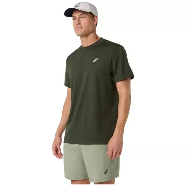 Asics Court SS T-Shirt Khakigr&uuml;n