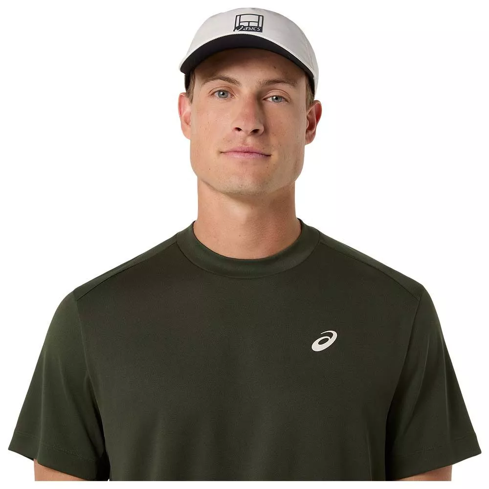 Asics Court SS T-Shirt Khakigr&uuml;n