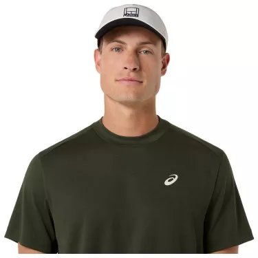 Asics Court SS T-Shirt Khakigr&uuml;n
