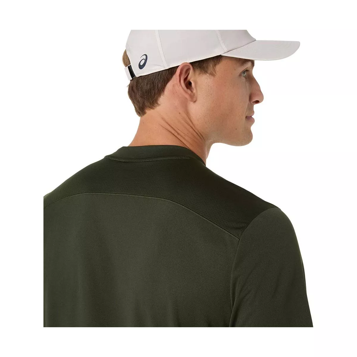 Asics Court SS T-Shirt Khakigr&uuml;n