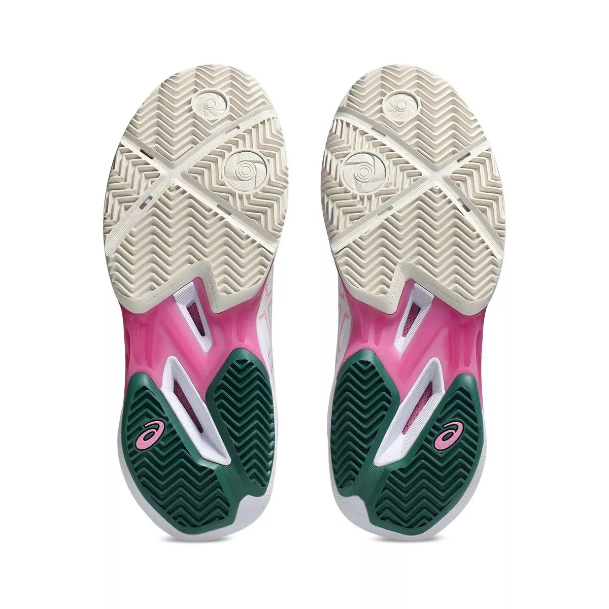 Asics Sonicsmash FF Padelschuhe Damen Wei&szlig; / Rosa