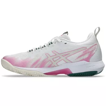 Asics Sonicsmash FF Padelschuhe Damen Wei&szlig; / Rosa