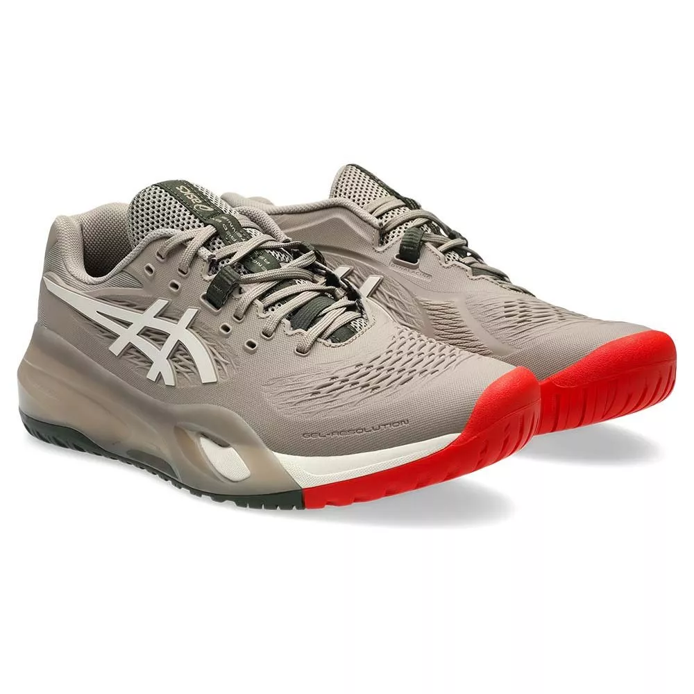 Asics Gel Resolution X Tennisschuhe Taupe