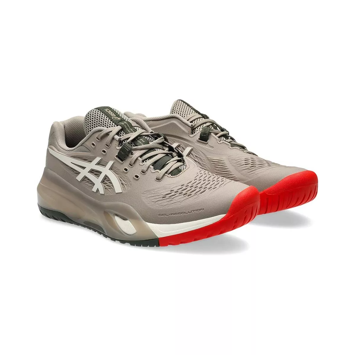 Asics Gel Resolution X Tennisschuhe Taupe