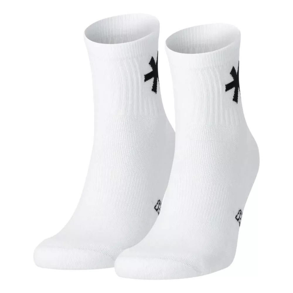 Osaka Padel Short Sport Sneaker-Socken Wei&szlig; 2er-Pack
