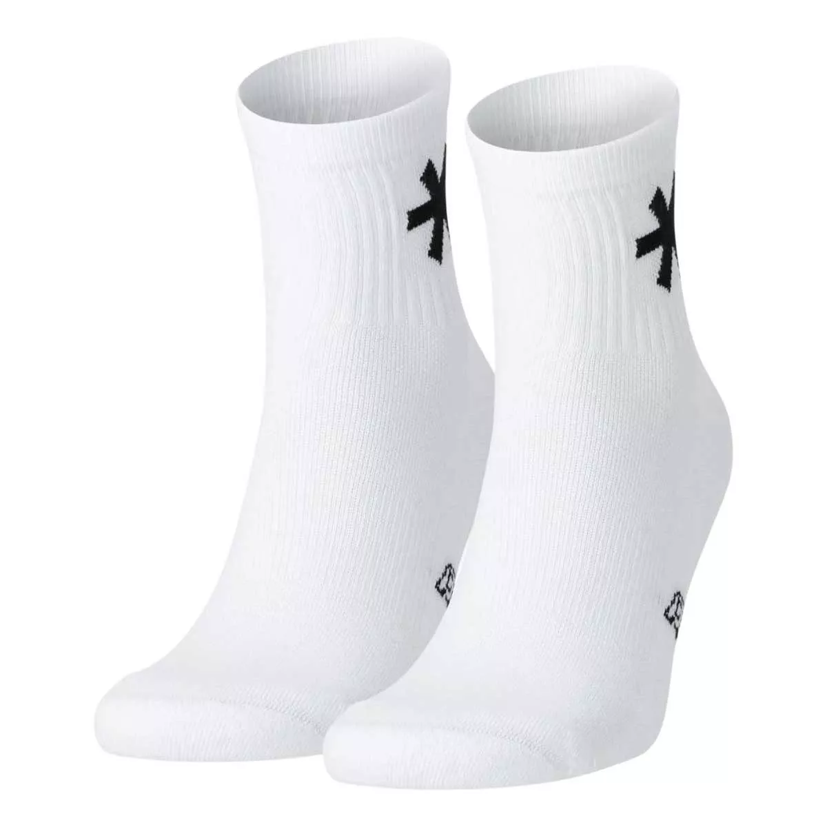 Osaka Padel Short Sport Sneaker-Socken Wei&szlig; 2er-Pack