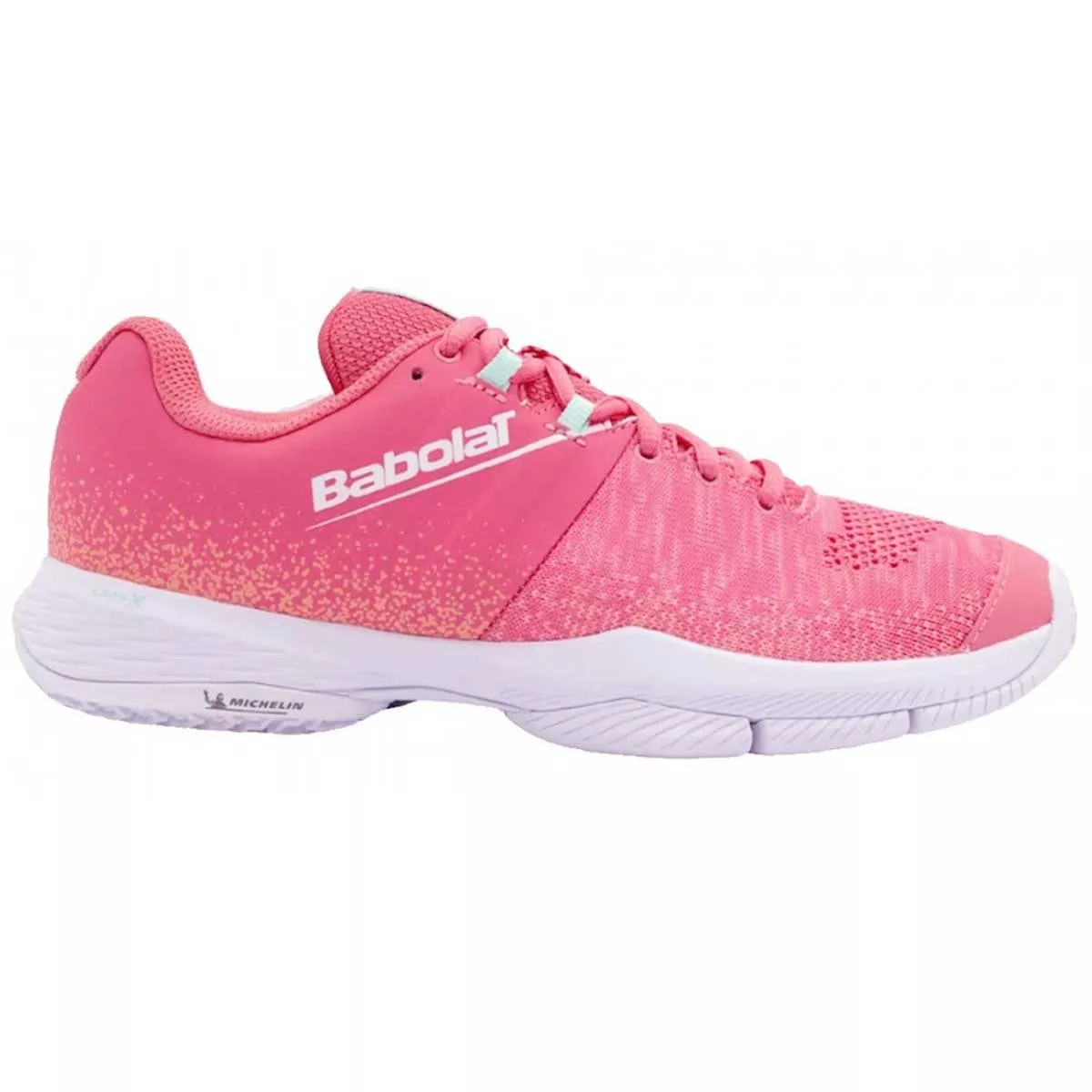 Babolat Sensa Padelschuhe Damen Koralle
