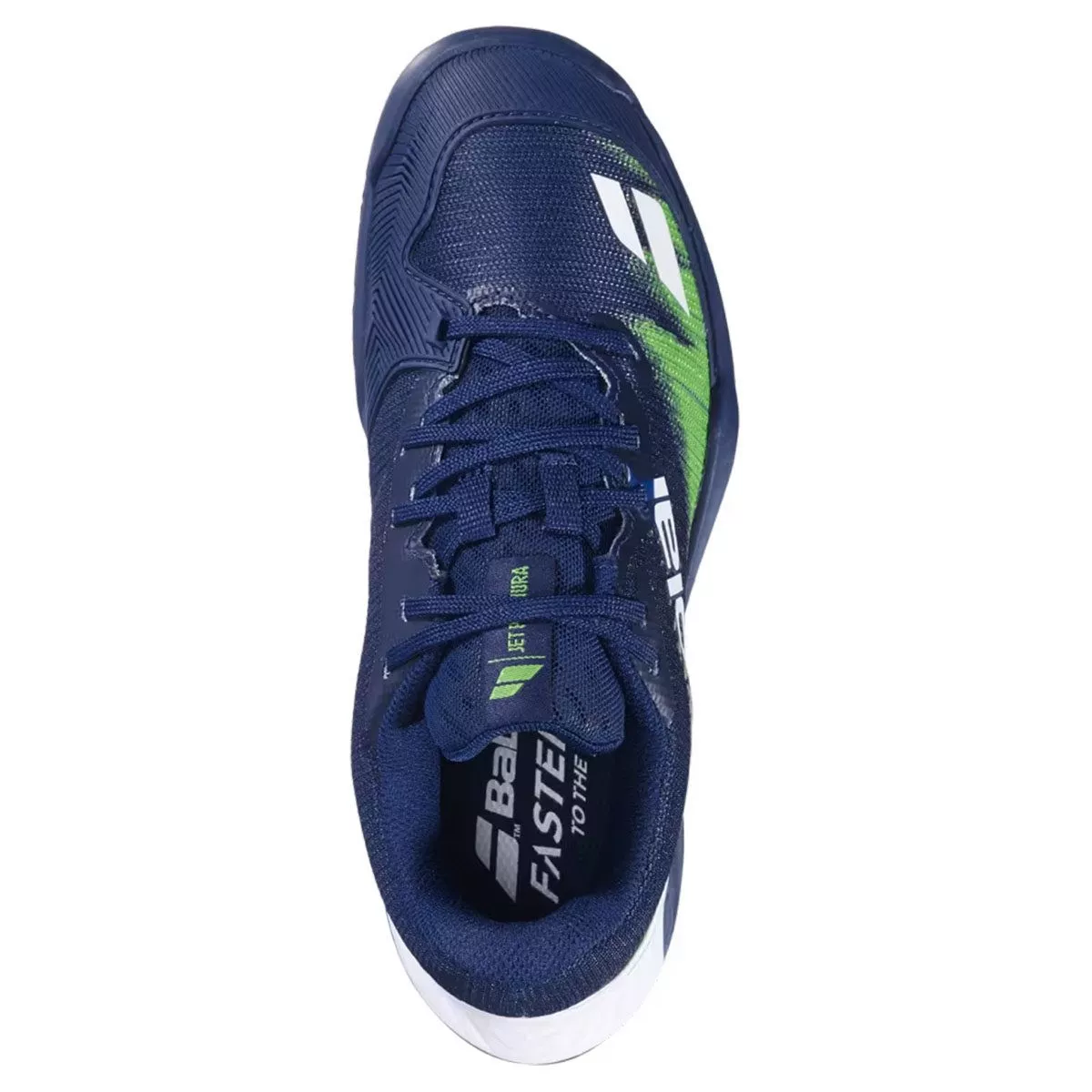 Babolat Jet Premura 2 Junior Padelschuhe Dunkelblau / Flash-Gr&uuml;n