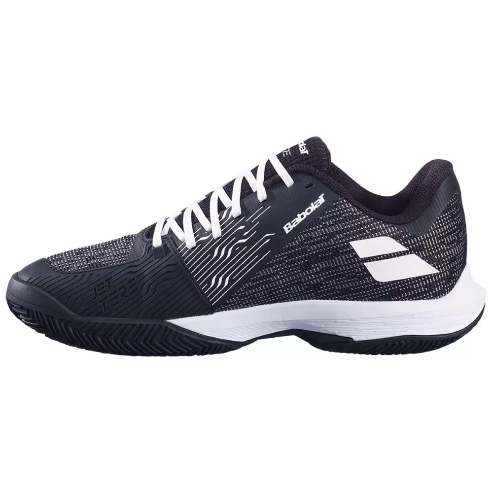 Babolat Jet Tere 2 Tennisschuhe Sandplatz Schwarz / Wei&szlig;