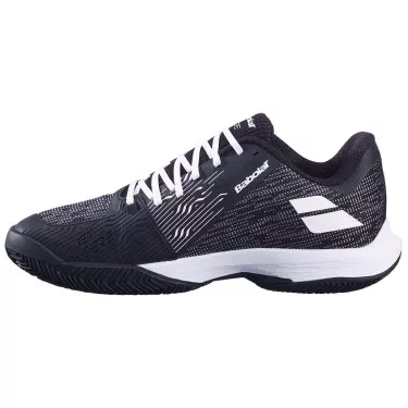 Babolat Jet Tere 2 Tennisschuhe Sandplatz Schwarz / Wei&szlig;