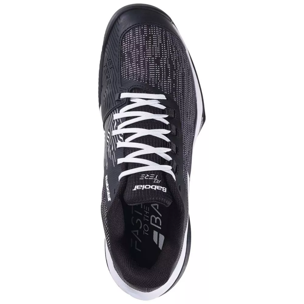 Babolat Jet Tere 2 Tennisschuhe Sandplatz Schwarz / Wei&szlig;