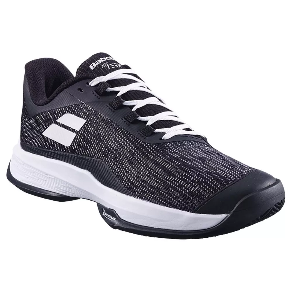 Babolat Jet Tere 2 Tennisschuhe Sandplatz Schwarz / Wei&szlig;