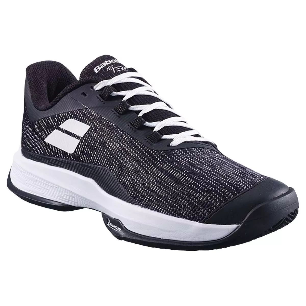 Babolat Jet Tere 2 Tennisschuhe Sandplatz Schwarz / Wei&szlig;