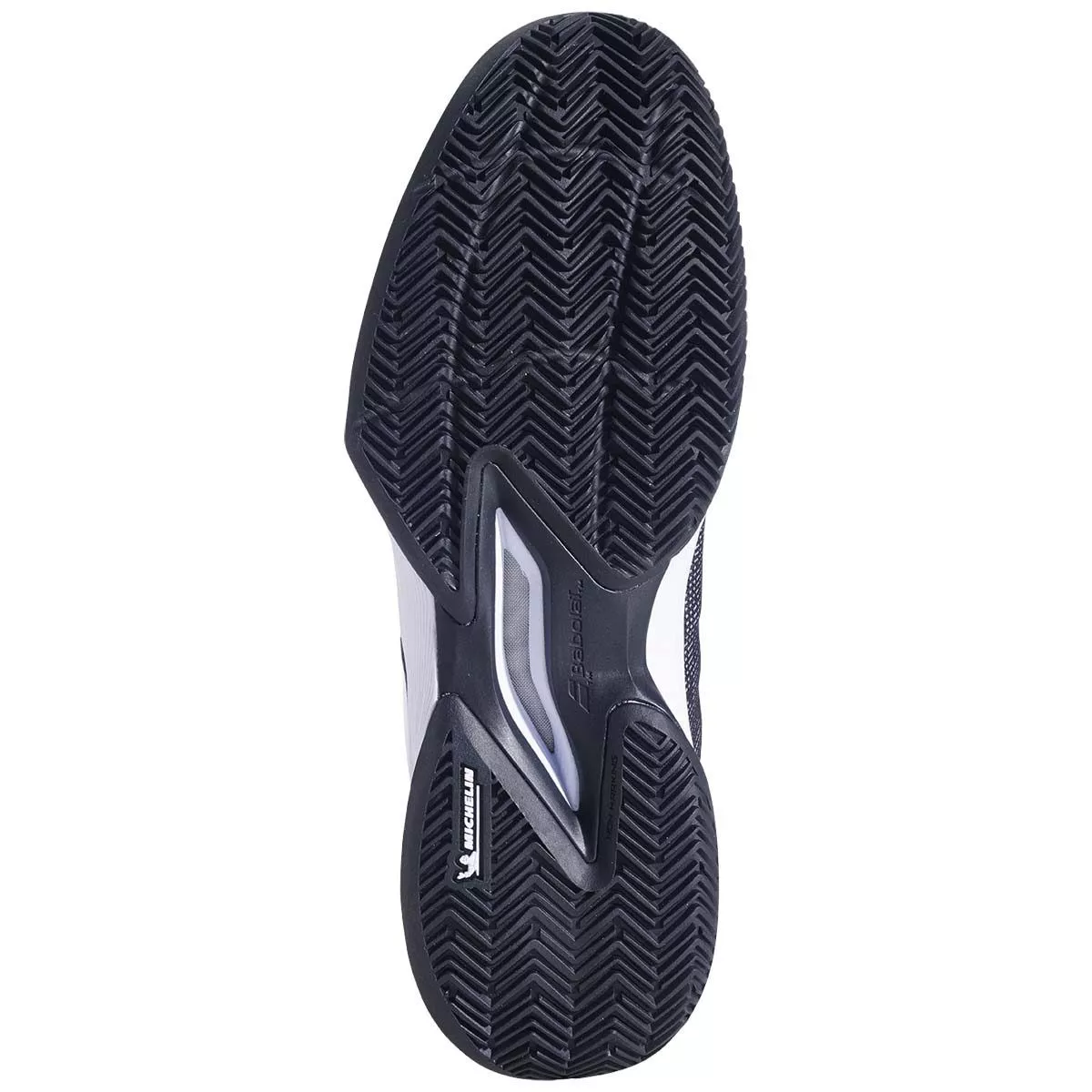 Babolat Jet Tere 2 Tennisschuhe Sandplatz Schwarz / Wei&szlig;
