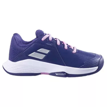 Babolat Propulse Junior 3 Allcourt Tennisschuhe M&auml;dchen Violett / Silber