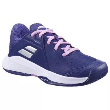 Babolat Propulse Junior 3 Allcourt Tennisschuhe M&auml;dchen Violett / Silber