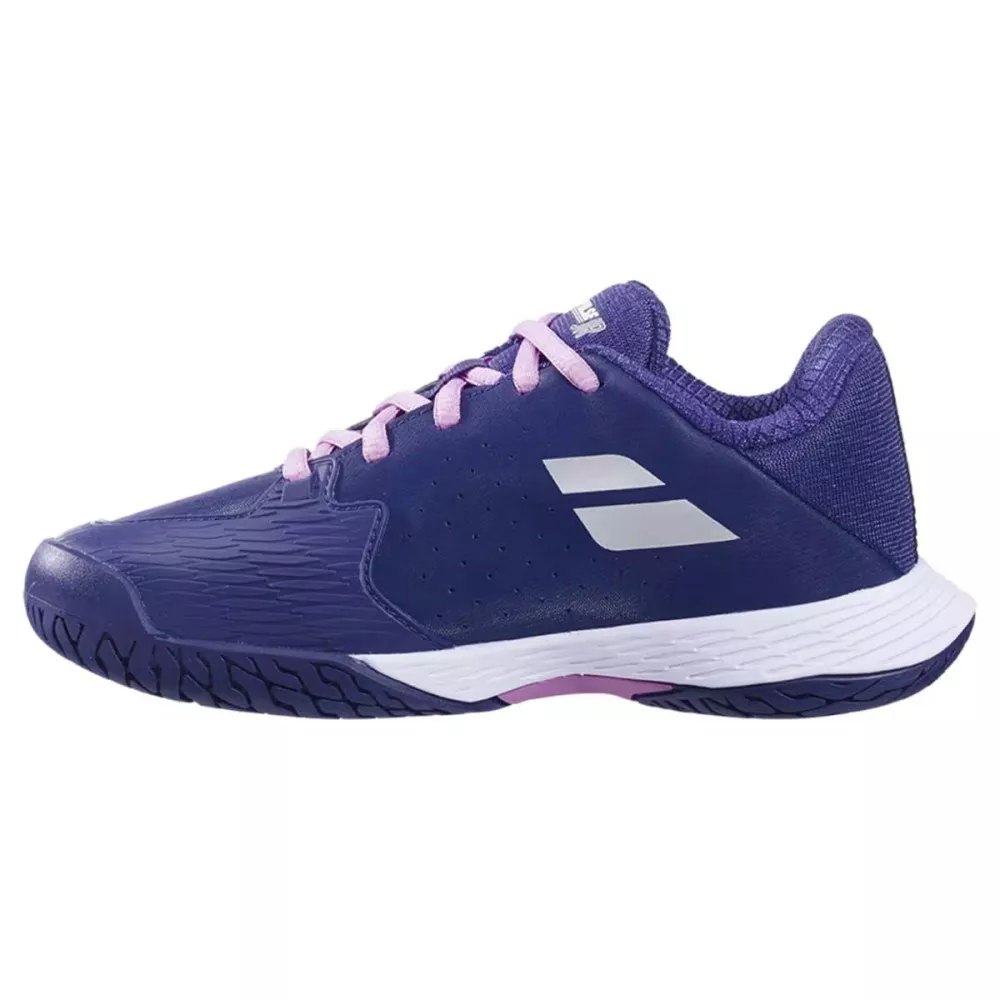 Babolat Propulse Junior 3 Allcourt Tennisschuhe M&auml;dchen Violett / Silber