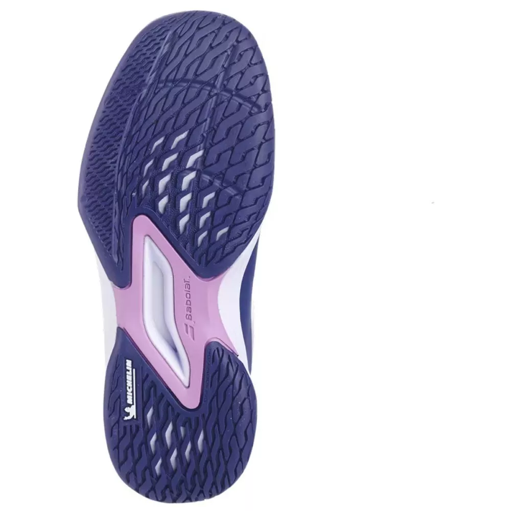 Babolat Propulse Junior 3 Allcourt Tennisschuhe M&auml;dchen Violett / Silber