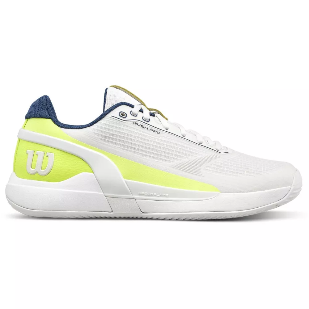 Wilson Rush Pro 5 Padelschuhe Wei&szlig; / Gelb