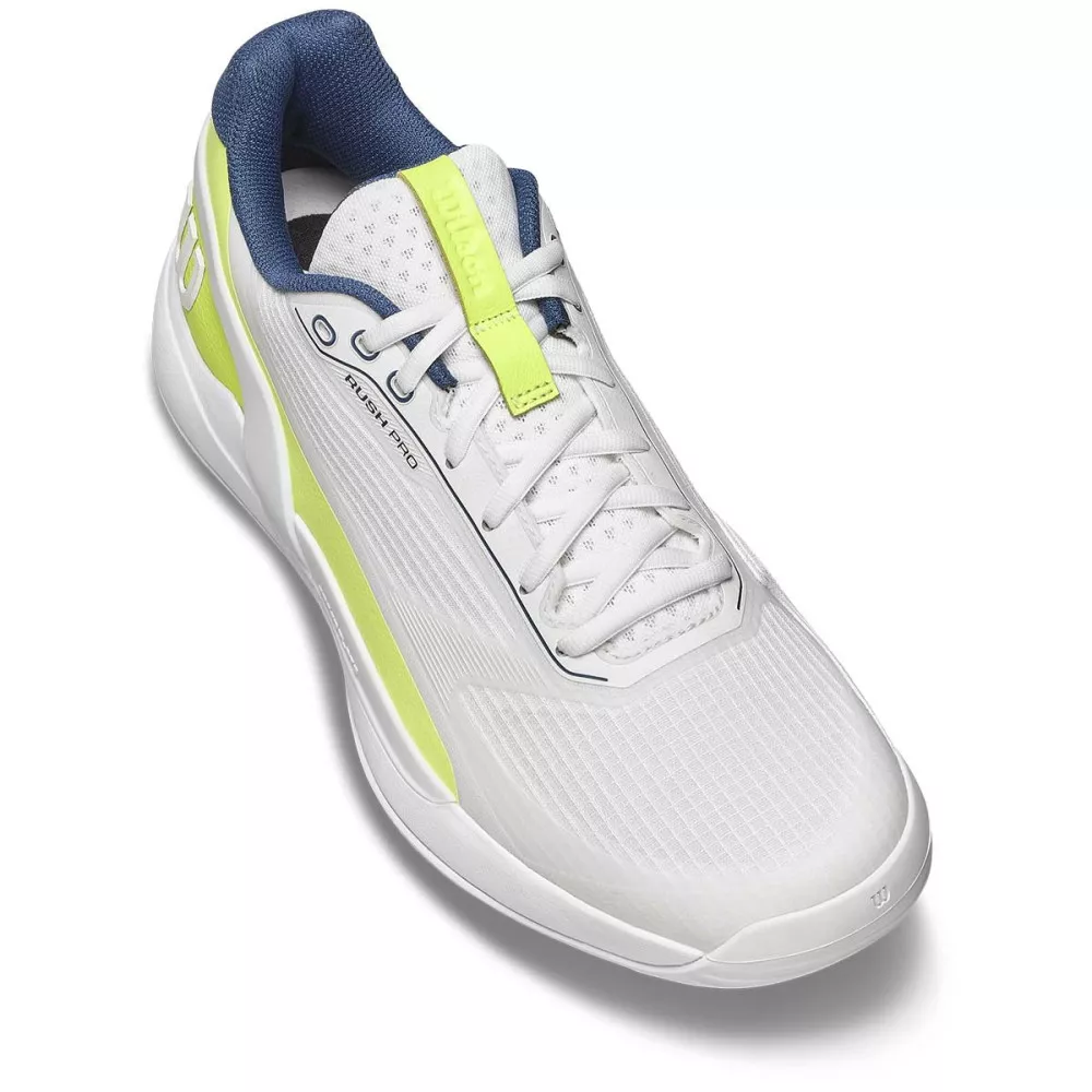 Wilson Rush Pro 5 Padelschuhe Wei&szlig; / Gelb