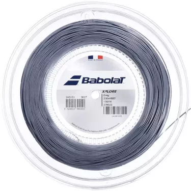 Babolat Xplore Saitenrolle Grau 200 m