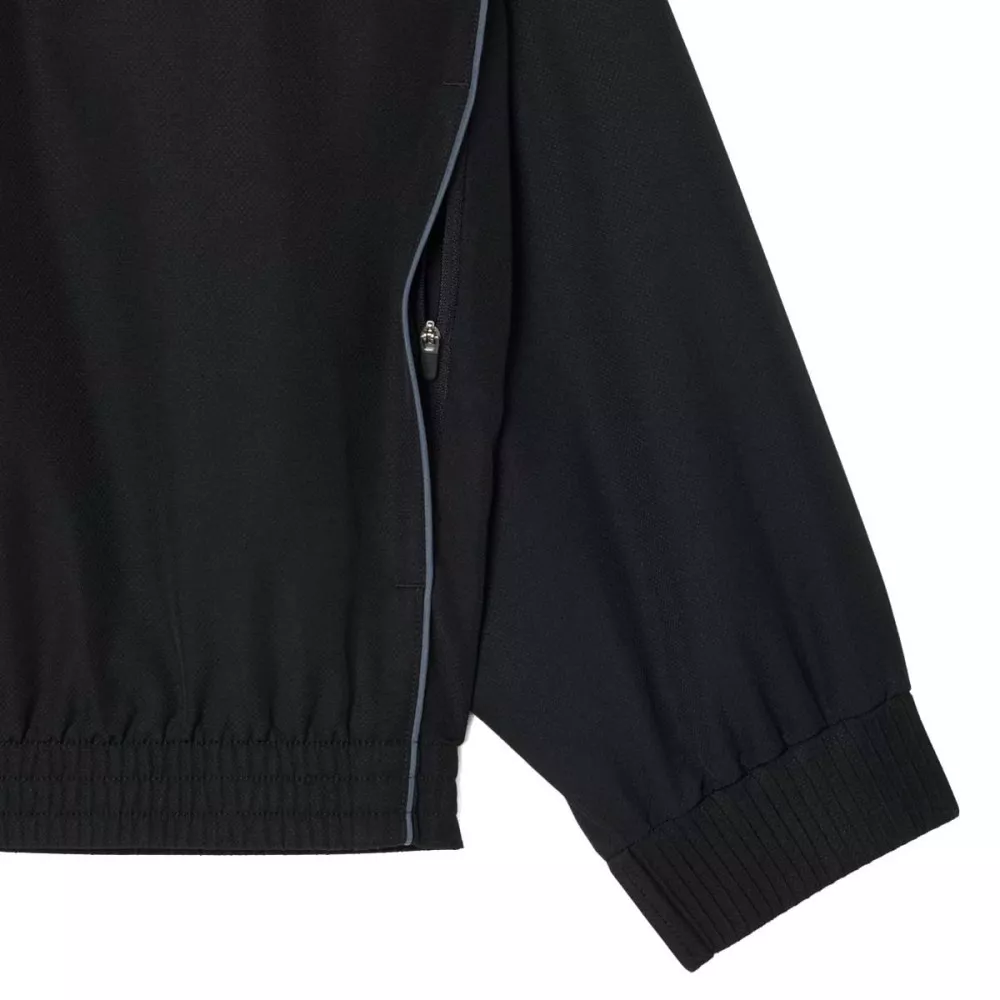 Lacoste Tennis x Novak Djokovic Trainingsanzug Schwarz / Grau