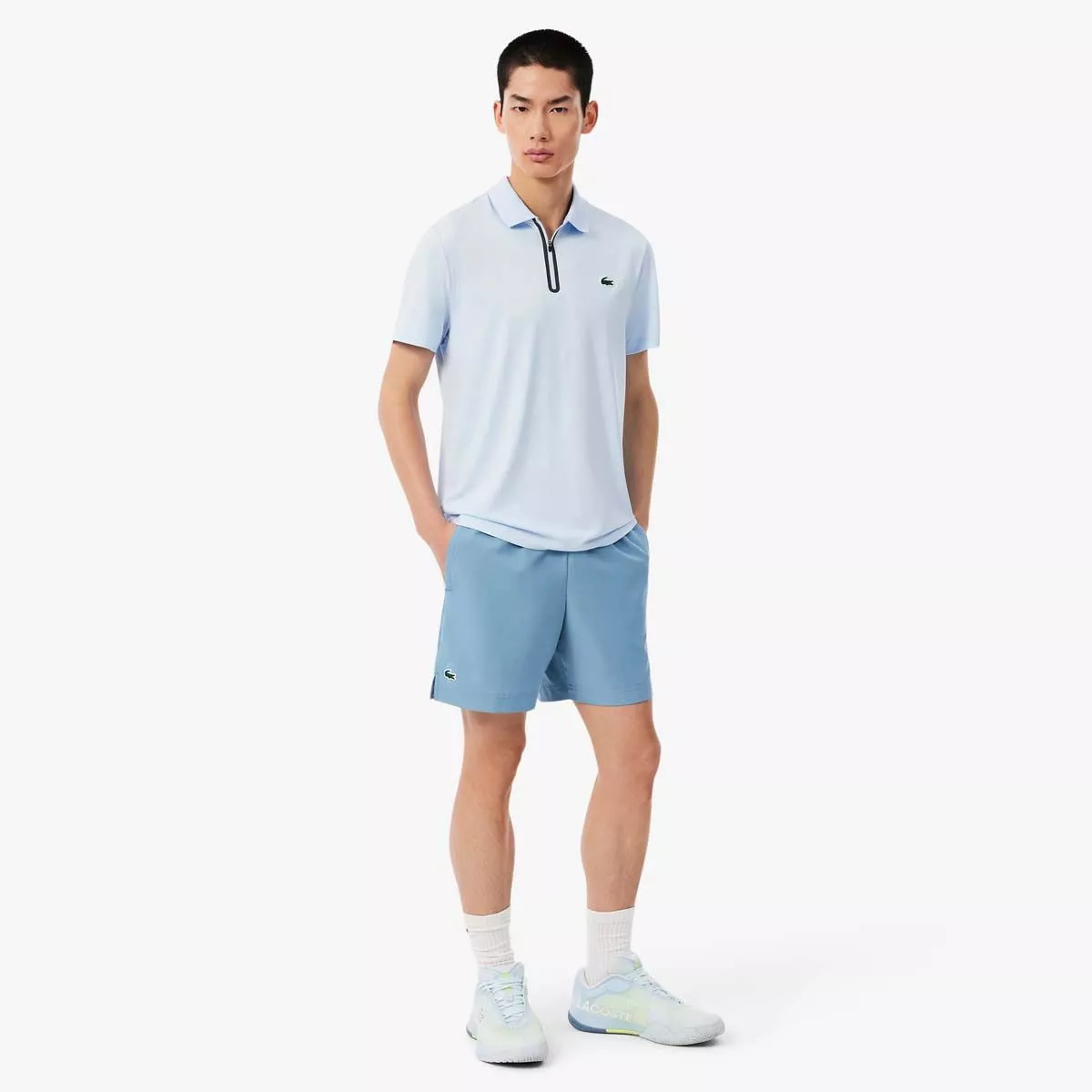 Lacoste Tennis Ultra Dry Shorts Graublau