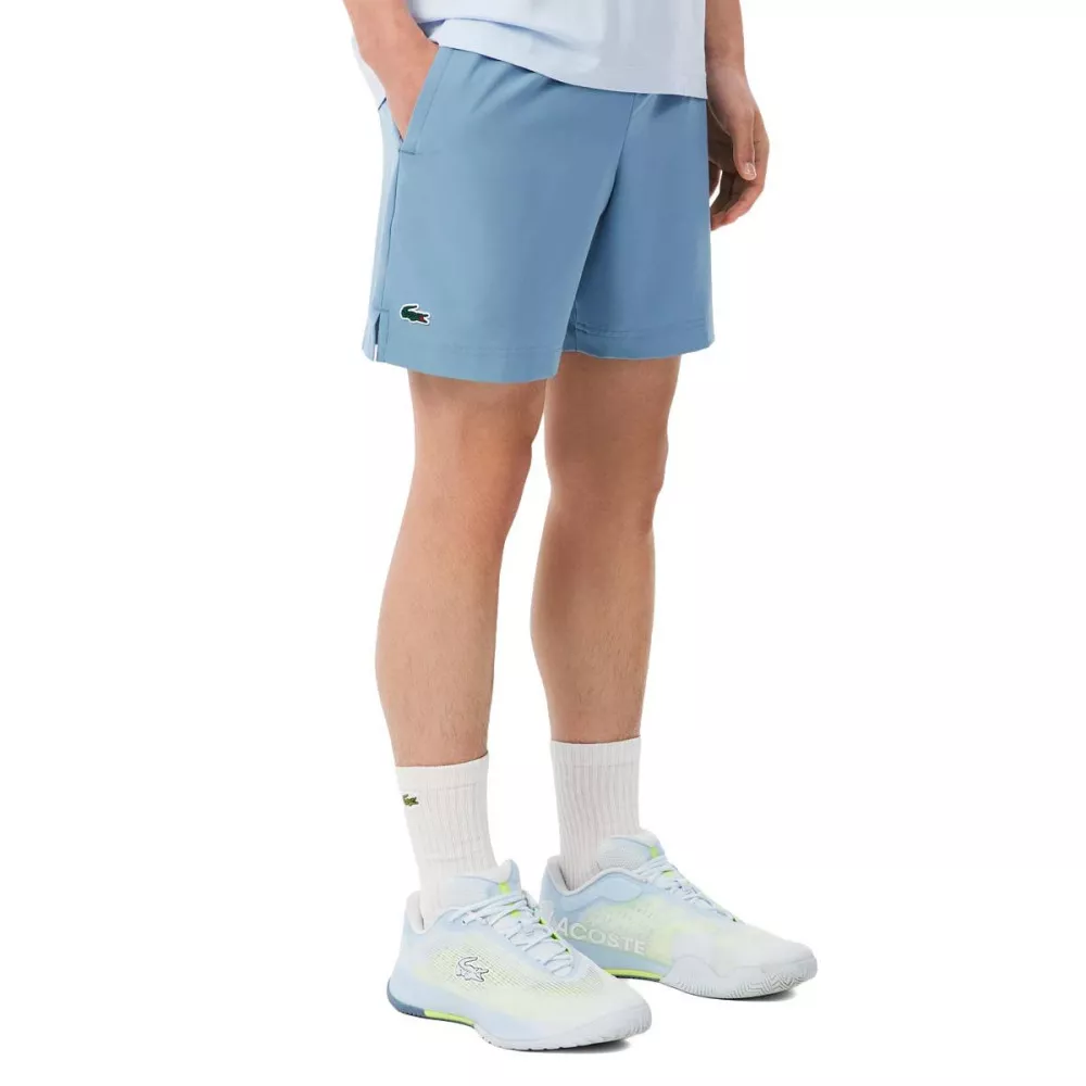 Lacoste Tennis Ultra Dry Shorts Graublau