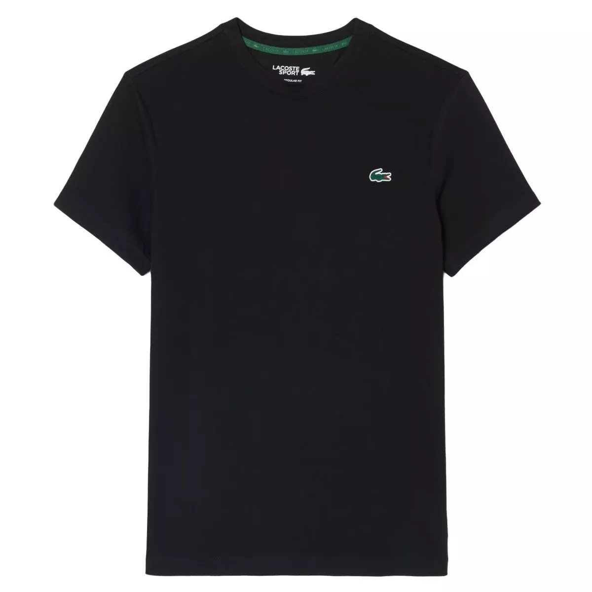 Lacoste Sport Ultra Dry T-Shirt Schwarz / Grau