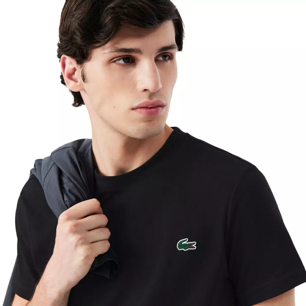 Lacoste Sport Ultra Dry T-Shirt Schwarz / Grau