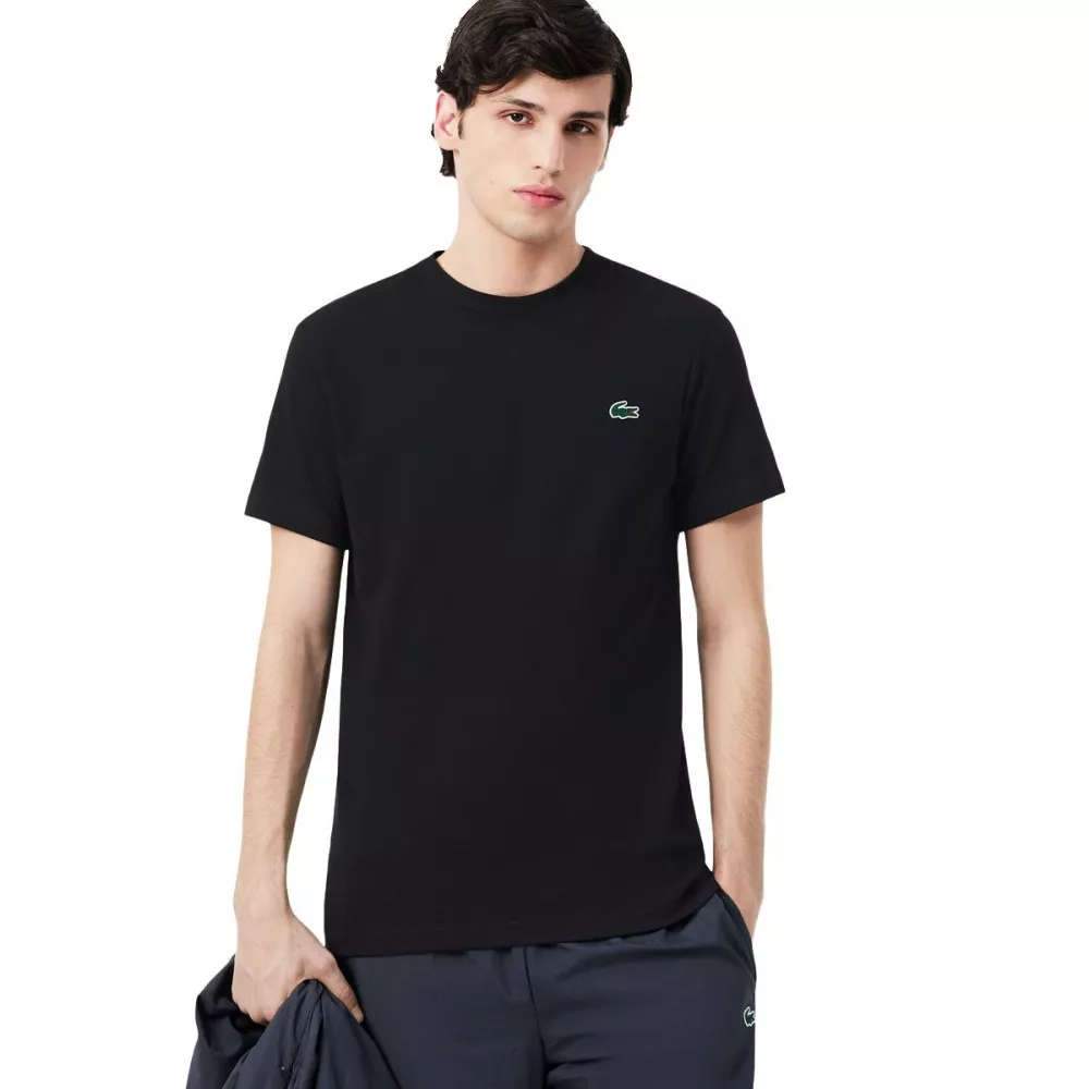 Lacoste Sport Ultra Dry T-Shirt Schwarz / Grau