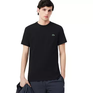 Lacoste Sport Ultra Dry T-Shirt Schwarz / Grau