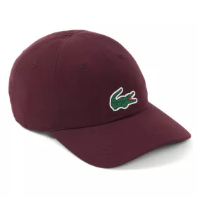 Lacoste Tennis x Novak Djokovic Cap Kastanienbraun