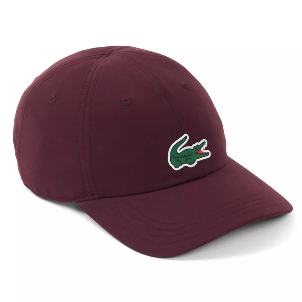Lacoste Tennis x Novak Djokovic Cap Kastanienbraun