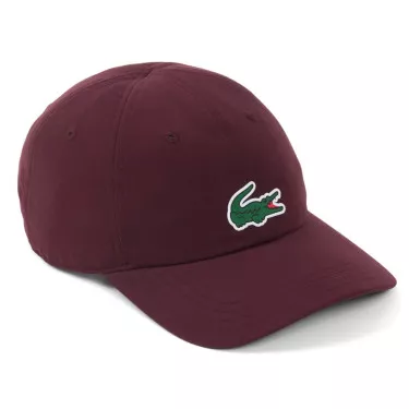 Lacoste Tennis x Novak Djokovic Cap Kastanienbraun