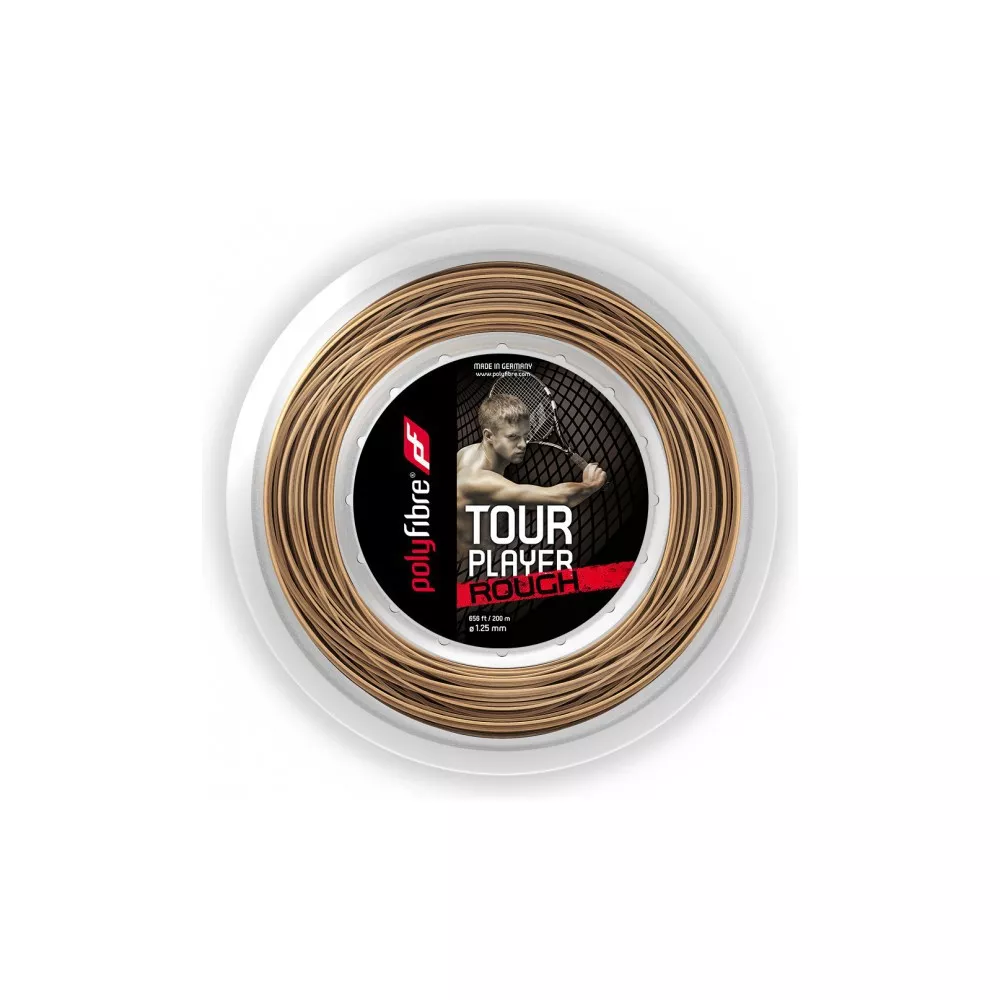 Polyfibre Tour Player Rough Saitenrolle 200 m