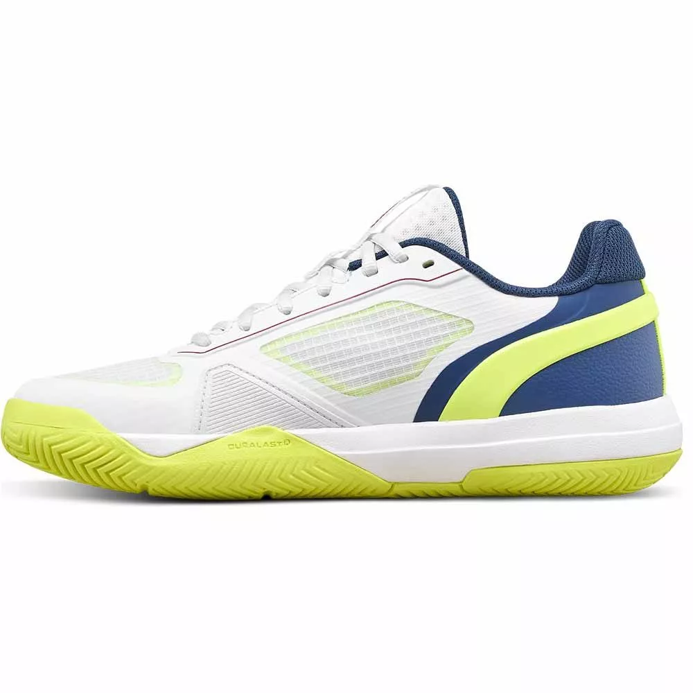 Wilson Rush Pro 5 Junior Tennisschuhe Wei&szlig; / Blau / Gelb