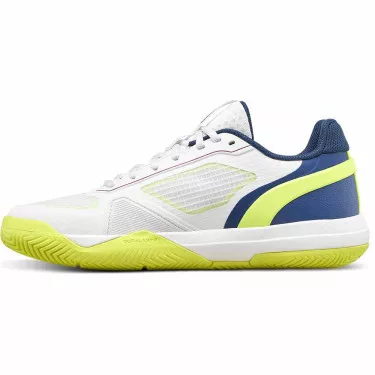 Wilson Rush Pro 5 Junior Tennisschuhe Wei&szlig; / Blau / Gelb