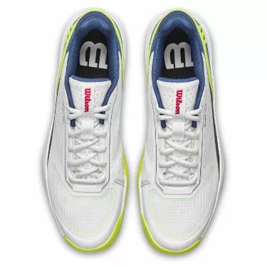 Wilson Rush Pro 5 Junior Tennisschuhe Wei&szlig; / Blau / Gelb