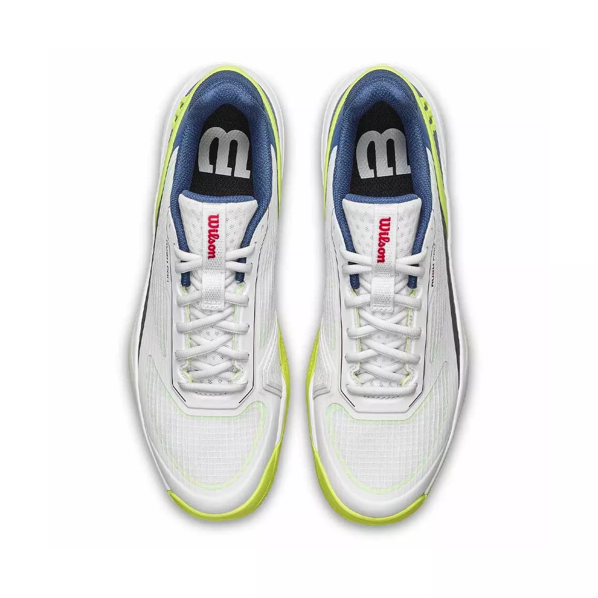 Wilson Rush Pro 5 Junior Tennisschuhe Wei&szlig; / Blau / Gelb